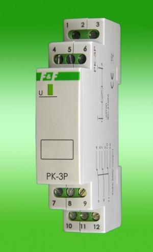F&F Przekaźnik elektromagnetyczny 230V 3x8A - PK3P230 1