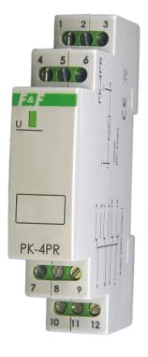 F&F Przekaźnik elektromagnetyczny 12V 4x8A - PK4PR12 1
