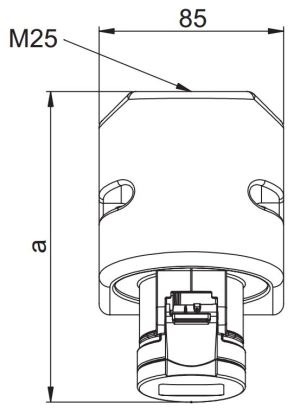 PCE Gniazdo stałe 16A 400V 3P+Z+N IP44 115-6 2
