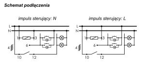 F&F Automat schodowy 240V 16A na szynę 1 moduł IP40 - AS-223 2