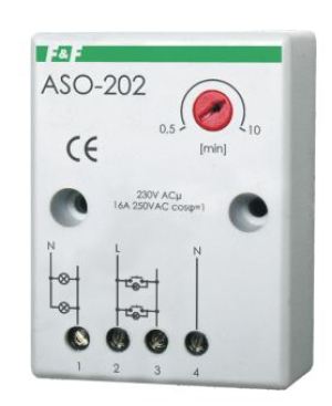 F&F Automat schodowy 230V 16A montaż natynkowy IP40 - ASO-202 1