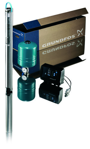 Grundfos Pakiet hydroforowy z pompą głębinową SQE 3-65 (96524501) 1