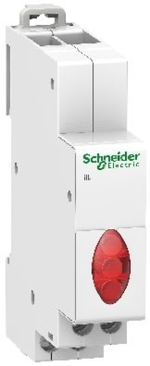 Schneider Lampka modułowa 3-fazowa czerwona 230-400V AC iIL A9E18327 1