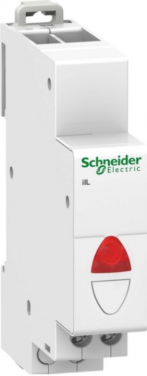 Schneider Lampka modułowa czerwona 110-230V AC iIL A9E18320 1