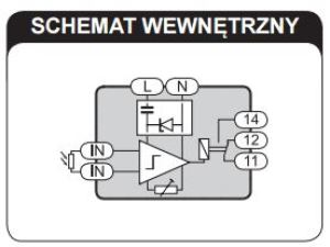 Zamel Wyłącznik zmierzchowy z sondą SOH-01 230V AC WZM-01/S1 4