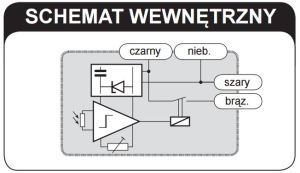 Zamel Wyłącznik zmierzchowy natynkowy z sondą 230V AC IP65 WZH-01 5