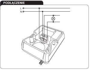 Zamel Wyłącznik zmierzchowy natynkowy z sondą 230V AC IP54 WZS-01 3