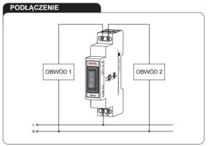 Zamel Przełącznik instalacyjny I-0-II 230V PIM-03 3