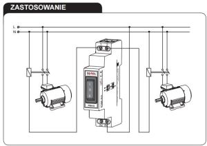 Zamel Przełącznik instalacyjny I-0-II 230V PIM-03 4