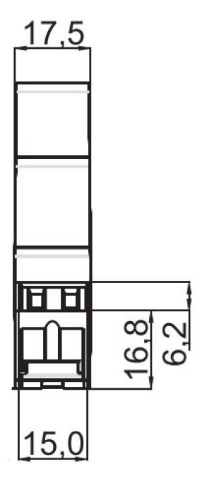Zamel Przełącznik instalacyjny I-0-II 230V PIM-03 7