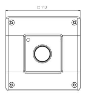 Spamel Ręczny ostrzegacz pożarowy A n/t OP1 1NO 1NC 230V OP1-W01-A11-230 2