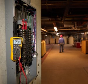 Fluke Multimetr cyfrowy 117 z bezdotykowym próbnikiem napięcia (2583647) 4