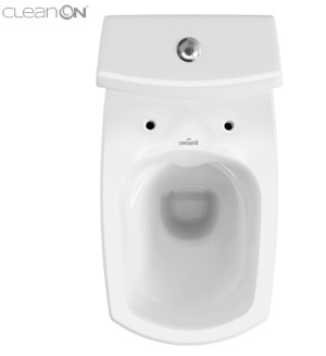 Zestaw kompaktowy WC Cersanit Carina 63 cm cm biały (K31-045) 2