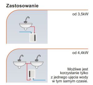 Przepływowy podgrzewacz wody Kospel EPO2-4 Amicus 4.4 kW 0.6 MPa (EPO2-4.AMICUS) 7