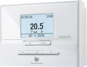Saunier Duval Regulator temperatury z programatorem tygodniowym Exaco Ntrol E7 (S0020118088) 2