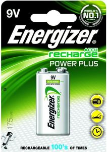 Energizer Akumulator Power Plus 9V Block 175mAh 1 szt. 1