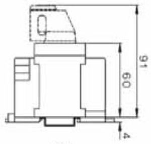 Eti-Polam Rozłącznik LS25 SMA A4 PV DC 4P 4660064 2