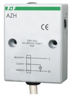 F&F Automat zmierzchowy 10A 230V 2-1000lx IP65 AZH 1