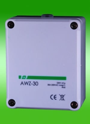 F&F Automat zmierzchowy 30A 230V 2-1000lx IP65 AWZ-30 1