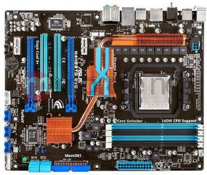 Płyta główna Asus M4N98TD EVO, nForce 980a SLI, DDR3 2000, SATA2/RAID/IEEE/GBLAN/ATX (M4N98TD EVO) 1