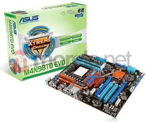 Płyta główna Asus M4N98TD EVO, nForce 980a SLI, DDR3 2000, SATA2/RAID/IEEE/GBLAN/ATX (M4N98TD EVO) 4