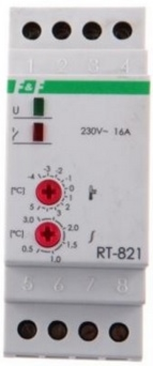 F&F Regulator temperatury 230V 16A 30-60st RT-822 1