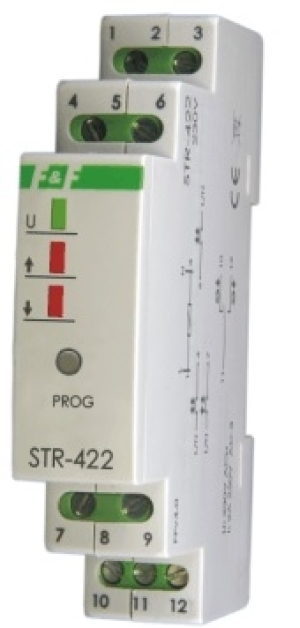 F&F Sterownik rolet jednoprzyciskowy STR-422 230V 1