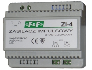 F&F Zasilacz impulsowy 85-264VAC/24VDC 50W 2A ZI-4 1