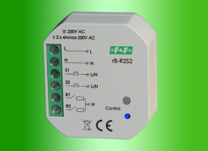 F&F Instalacyjny sterownik rolet Proxi Shade rB-TSR1S2 1