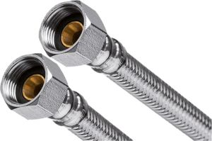 Wężyk przyłączeniowy Invena GW / GW 3/8" x 3/8" (WS-03-040) 2
