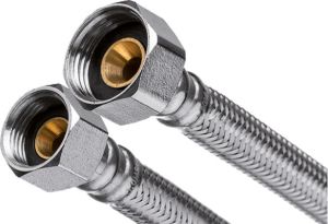 Wężyk przyłączeniowy Invena GW / GW 1/2" x 3/8" (WS-02-040) 2