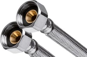 Wężyk przyłączeniowy Invena GW / GW 1/2" x 1/2" (WS-01-030) 2