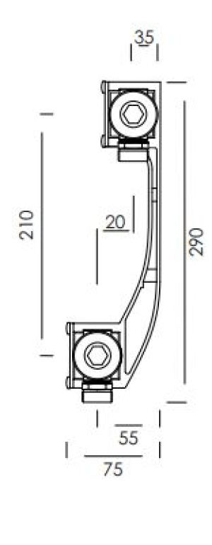 Gorgiel Rozdzielacz RS-9N stalowy 1041126245 2