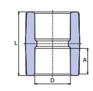 Wavin Mufa PP 20mm PN20/20C EK 3248042501 2