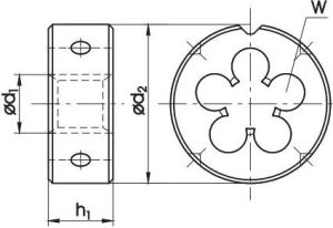 Fanar Narzynka calowa 1/8" (N1-121001-3123) 2