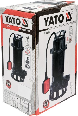 Yato Pompa żeliwna z rozdrabniaczem 750W (YT-85350) 4