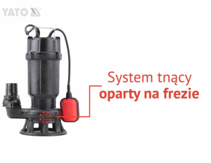 Yato Pompa żeliwna z rozdrabniaczem 750W (YT-85350) 7