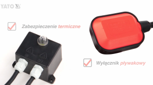 Yato Pompa żeliwna z rozdrabniaczem 750W (YT-85350) 8