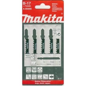 Makita Brzeszczoty do wyrzynarek B-17 typT HCS 71mm TPI6 5szt. - A-85690 2