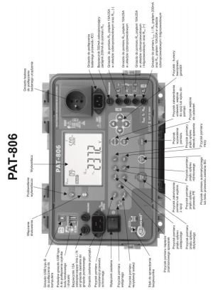 Sonel Miernik bezpieczeństwa sprzętu elektrycznego PAT-806 WMPLPAT806 6