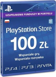 Sony Playstation® Network kod doładowujący 100 zł 1