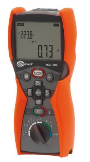 Sonel Miernik impedancji pętli zwarcia MZC-304 (WMPLMZC304) 3