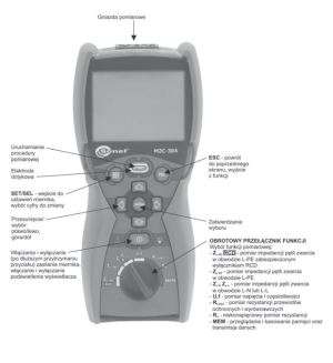 Sonel Miernik impedancji pętli zwarcia MZC-304 (WMPLMZC304) 5