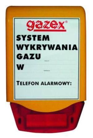 Gazex Sygnalizator optyczno-akustyczny 12V SL-21 1