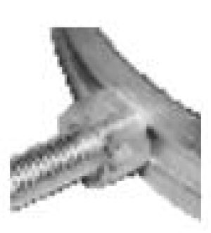 Gorgiel Uchwyt stalowy do rur uszczelką EPDM podwójny 3/4" 1031226030 6