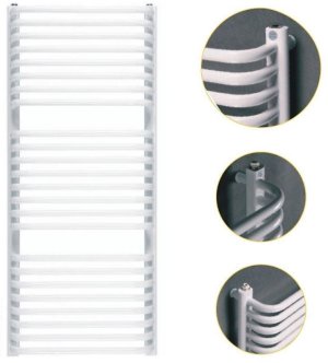 Grzejnik łazienkowy Instal-Projekt Standard 50 cmx160 cmcm biały (GŁ-50/160) 2