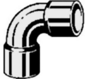 Viega Kolano dwukielichowe 90° Ø=18mm (100452) 2