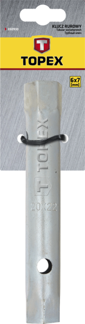 Topex Klucz rurowy dwustronny 25 x 28mm (35D940) 3