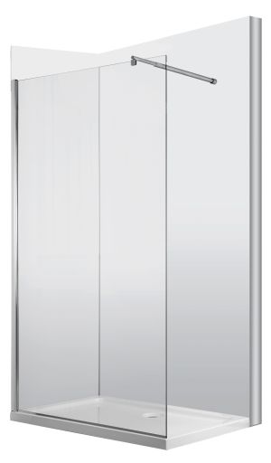 Deante Kabina prysznicowa Abelia 120cm Walk-In szkło transparentne (KTA 031P) 1