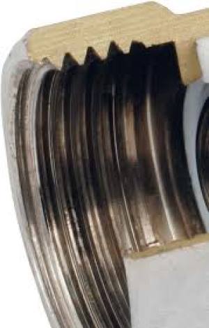 Ferro Kurek kulowy z trójnikiem do czujnika ciepłomierza 1/2'' KMT1 2